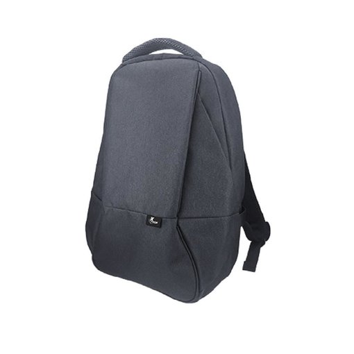 Mochila antirrobo XTECH XTB-506GY color gris para notebook de 16 pulgadas con compartimento acolchado, cierre oculto de seguridad, bolsillo para tablet y poliéster resistente al agua