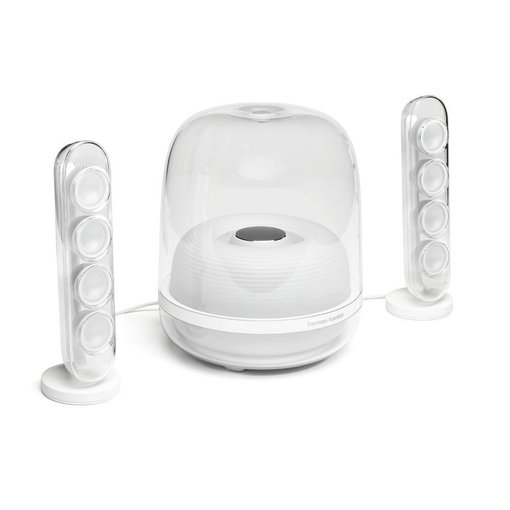 Imagen de PARLANTE HARMAN KARDON SOUNDSTICKS 4 WHITE HKSOUNDSTICK4WHTAM