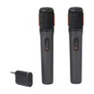 Micrófono inalámbrico JBL PartyBox Wireless Mic Black para karaoke y eventos, con conexión estable, sonido claro y compatibilidad con parlantes JBL PartyBox, modelo JBLPBWIRELESSMICAM.