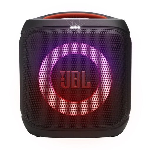 Parlante portátil JBL PartyBox Encore Essential 2 con sonido JBL potente, conexión Bluetooth, luces dinámicas, batería recargable y diseño ideal para fiestas, modelo JBLPBENCOREESS2AM.