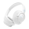 Auriculares JBL Tune 780NC color blanco con cancelación activa de ruido, sonido JBL Pure Bass y conexión Bluetooth.