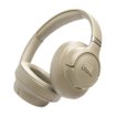 Auriculares JBL Tune 780NC color Mocha con cancelación activa de ruido, sonido JBL Pure Bass y conexión Bluetooth.