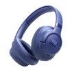 Auriculares JBL Tune 730BT color azul con conexión Bluetooth, sonido JBL Pure Bass y micrófono integrado.