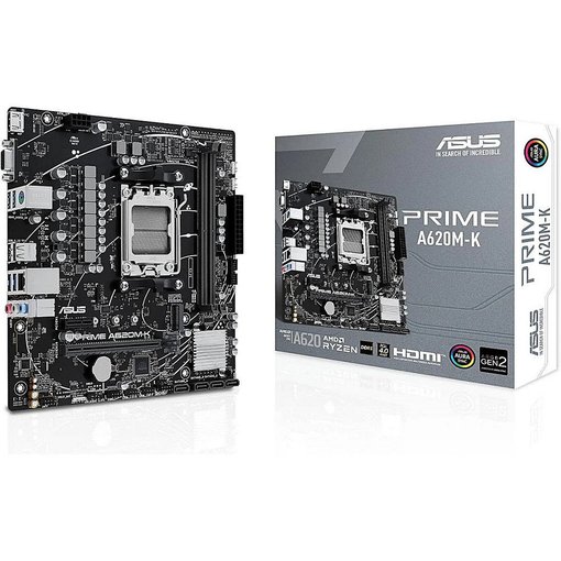 Motherboard ASUS Prime A620M-K AM5 DDR5 Micro ATX PCIe 4.0