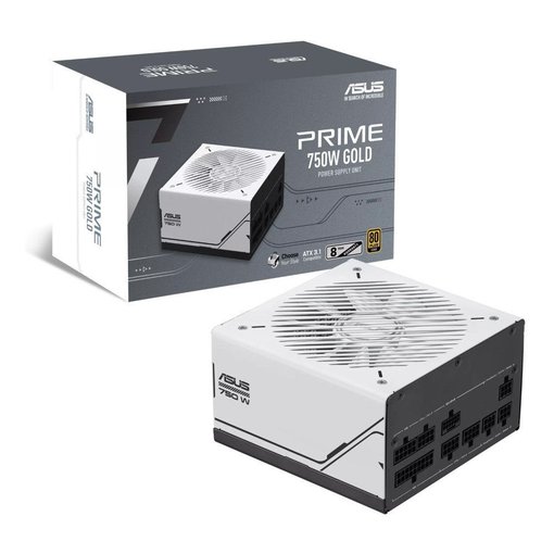 Fuente de alimentación ASUS Prime 750W 80 Plus Gold ATX 3.1 PCIe 5.1 Full Modular modelo AP-750G.