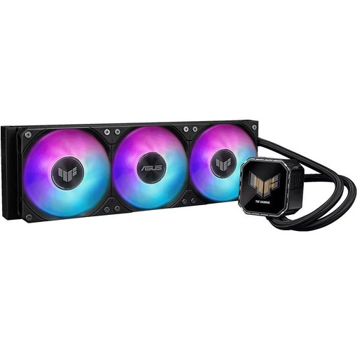 Water Cooler ASUS TUF Gaming LC III 360 ARGB de 360mm con refrigeración líquida AIO RGB.