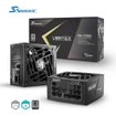 Fuente de alimentación Seasonic Vertex PX-1000 de 1000W con certificación 80 Plus Platinum, estándar ATX 3.1 y compatibilidad PCIe 5.1 para computadoras de alto rendimiento.