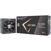 Fuente de alimentación Seasonic Vertex PX-1200 de 1200W con certificación 80 Plus Platinum, estándar ATX 3.1, compatibilidad PCIe 5.1 y diseño totalmente modular para computadoras de alto rendimiento.