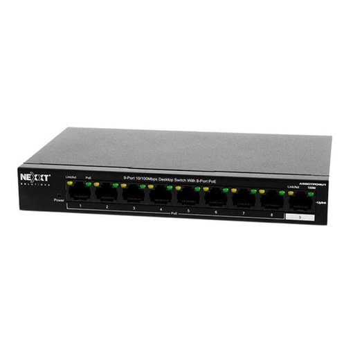 Switch Nexxt Vertex900+ ASBDP04U1 para conexión de dispositivos en redes Ethernet de alta velocidad