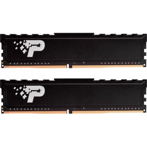 Memoria Patriot Signature Premium 8GB 2x4GB DDR4 2666MHz CL19 PSP48G2666KH1 con disipador de aluminio para PC de escritorio