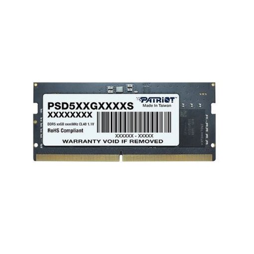 Imagen de MEMORIA DDR5 SODIMM PATRIOT 8GB 5600 PSD58G560041S