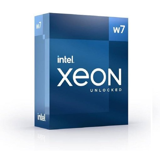 Procesador Intel Xeon W7-2495X de 24 núcleos para estaciones de trabajo profesionales.