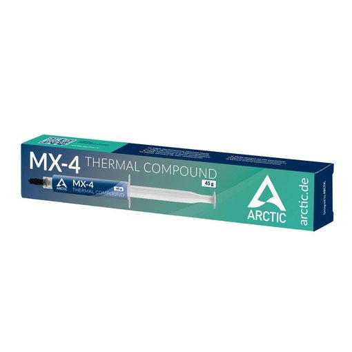 Pasta térmica ARCTIC MX-4 45G de alto rendimiento para procesadores CPU y tarjetas gráficas GPU