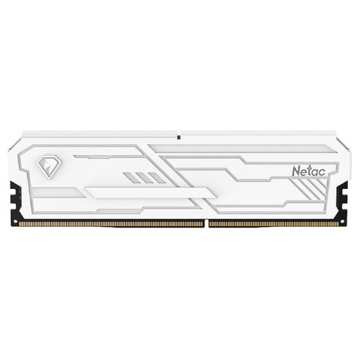 Memoria RAM Netac Shadow DDR4 32GB 3200MHz Blanca NTSHD4P32SP-32W