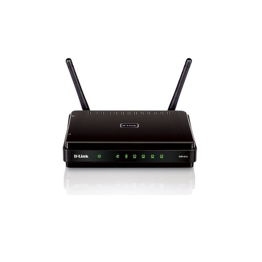 Router D-Link DIR-615 Wireless N300 con dos antenas externas