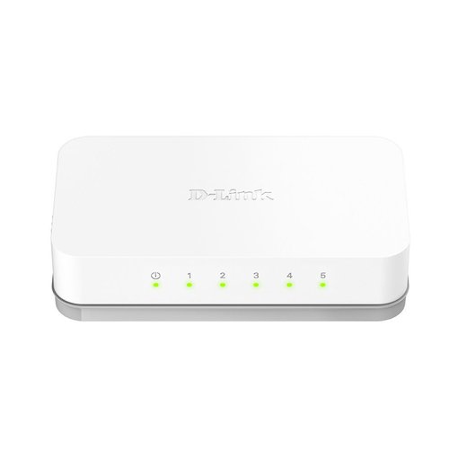Switch D-Link DES-1005A de 5 puertos Fast Ethernet 10/100 Mbps
