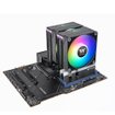 Imagen de COOLER CPU THERMALTAKE ASTRIA 600 ARGB BLACK DOBLE FAN 120MM CL-P121-CA12SW-A