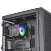 Imagen de COOLER CPU THERMALTAKE ASTRIA 600 ARGB BLACK DOBLE FAN 120MM CL-P121-CA12SW-A