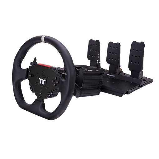 Imagen de VOLANTE SIM RACING THERMALTAKE G15 DIRECT DRIVE 15NM CON PEDALES GRB-G15-DGT3BB