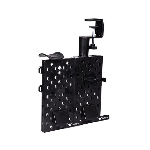 Tablero perforado Thermaltake Gaming Desk Pegboard Medium GEA-GDP-DPMBLK-01 organizador de periféricos gamer