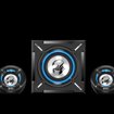 Imagen de PARLANTES GENIUS SW-G2.1 1000 SISTEMA DE AUDIO GAMER 2.1 26W NEGRO