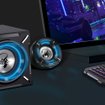 Imagen de PARLANTES GENIUS SW-G2.1 1000 SISTEMA DE AUDIO GAMER 2.1 26W NEGRO