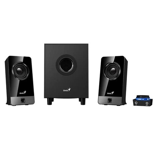Parlantes Genius SW-2.1 300X Black con subwoofer 10W RMS