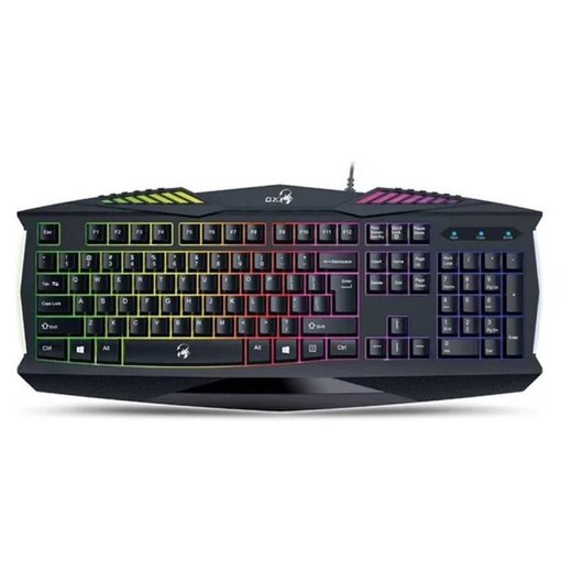 Teclado Gamer Genius GX Scorpion K220 USB con retroiluminación de 7 colores