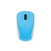 Mouse Genius NX-7000 Celeste Blanco inalámbrico 2.4GHz con sensor óptico BlueEye 1200 DPI