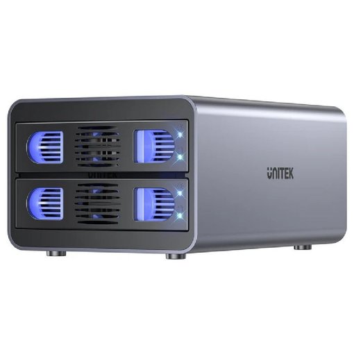 Imagen de BAHÍA PARA DISCO UNITEK USB 3.0 RAID DUAL SATA S1308B 2 BAHÍAS 5GBPS
