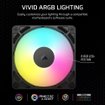 Imagen de FAN CORSAIR RS120 ARGB PWM 120MM PACK X3 NEGRO CO-9050181-WW