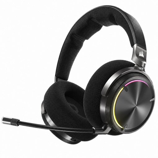 Imagen de VINCHA CORSAIR VIRTUOSO MAX WIRELESS CARBON RGB ANC CA-9011372-WW