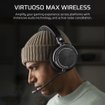Imagen de VINCHA CORSAIR VIRTUOSO MAX WIRELESS CARBON RGB ANC CA-9011372-WW