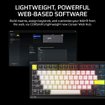 Imagen de TECLADO CORSAIR MAKR PRO 75 DIY HALL EFFECT CH-91CE21G-NA RGB MECÁNICO