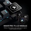 Imagen de TECLADO CORSAIR MAKR PRO 75 DIY HALL EFFECT CH-91CE21G-NA RGB MECÁNICO