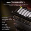 Imagen de TECLADO CORSAIR MAKR PRO 75 DIY HALL EFFECT CH-91CE21G-NA RGB MECÁNICO