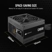 Imagen de FUENTE CORSAIR CX650 650W 80 PLUS BRONZE ATX CP-9020278-NA