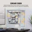 Imagen de GABINETE CORSAIR 3500X MID TOWER ATX WHITE CC-9011277-WW VIDRIO TEMPLADO