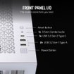 Imagen de GABINETE CORSAIR 3500X MID TOWER ATX WHITE CC-9011277-WW VIDRIO TEMPLADO