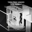 Imagen de GABINETE CORSAIR 5000T MID TOWER ATX WHITE CC-9011301-WW VIDRIO TEMPLADO