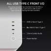 Imagen de GABINETE CORSAIR AIR 5400 LX-R RGB WHITE MID TOWER ATX CC-9011321-WW