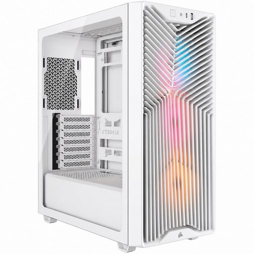 Imagen de GABINETE CORSAIR 3200D RS ARGB WHITE MID TOWER ATX CC-9011345-WW