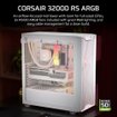 Imagen de GABINETE CORSAIR 3200D RS ARGB WHITE MID TOWER ATX CC-9011345-WW