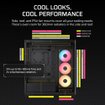 Imagen de GABINETE CORSAIR 3500X RS-R ARGB BLACK MID TOWER ATX CC-9011322-WW