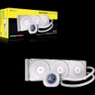 Imagen de WATER COOLER CORSAIR NAUTILUS 360 RS LCD WHITE 360MM CW-9061034-WW