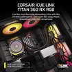 Imagen de WATER COOLER CORSAIR ICUE LINK TITAN 360 RX RGB AIO CW-9061018-WW
