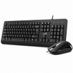 Imagen de COMBO GENIUS KM-160 TECLADO Y MOUSE USB 1200 DPI NEGRO