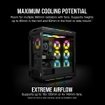 Imagen de GABINETE CORSAIR ICUE 5000T RGB ATX NEGRO CC-9011230-WW