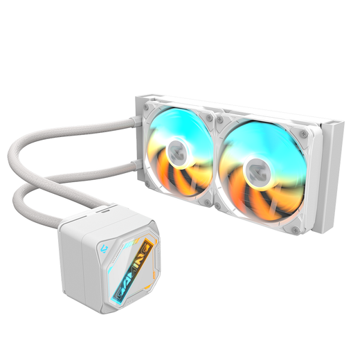Imagen de WATER COOLER GIGABYTE GAMING 240 ICE RGB WHITE REFRIGERACIÓN LÍQUIDA AIO 240MM