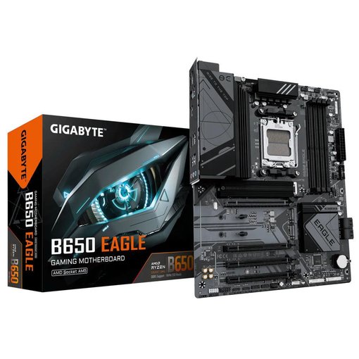 Imagen de MOTHERBOARD GIGABYTE B650 EAGLE AM5 DDR5 ATX PCIE 5.0